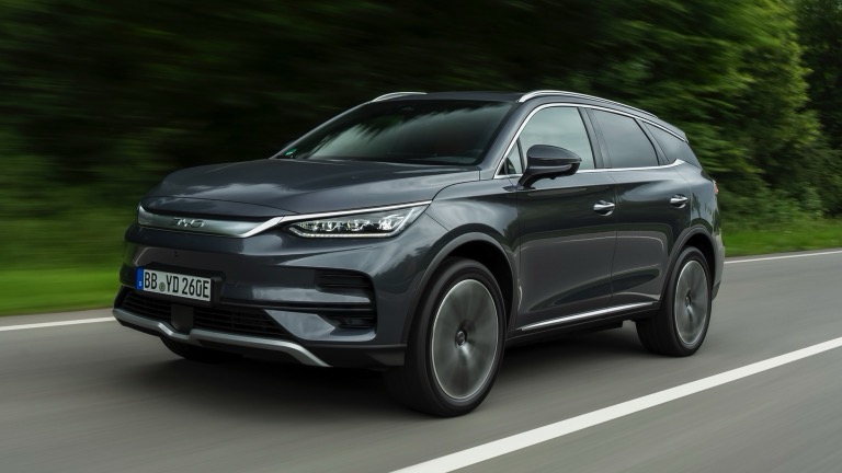 Datang EV — side profile from vehicle specifications database