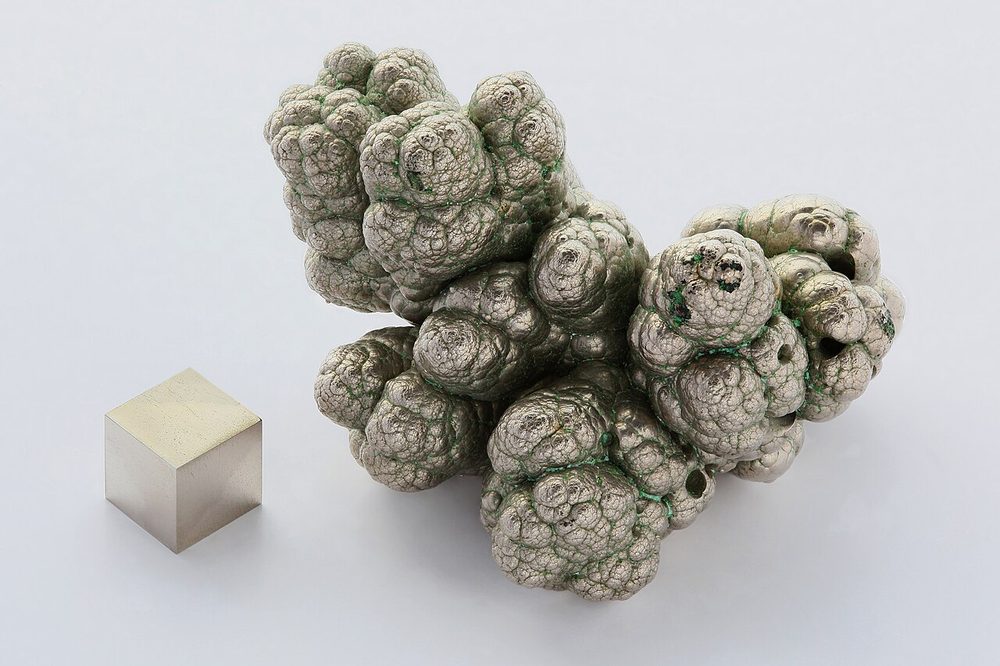 Electrolytic nickel cathode — the refined finished form of the metal